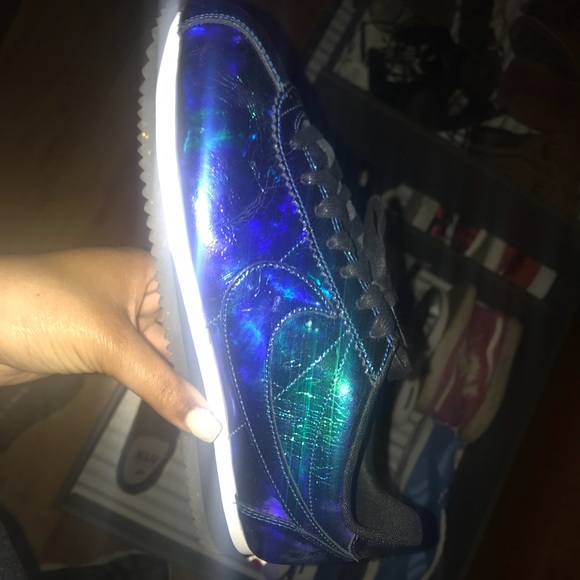 iridescent nike cortez
